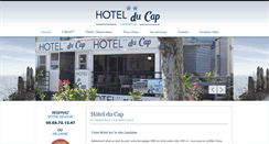 Desktop Screenshot of hotel-ducap-capbreton.com